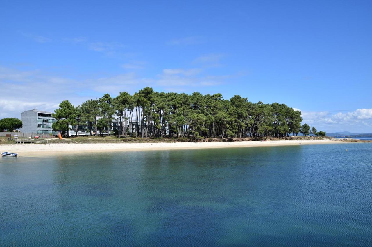 Maravilloso Apartamento De Playa En La Paradisiaca Illa De Arousa מראה חיצוני תמונה